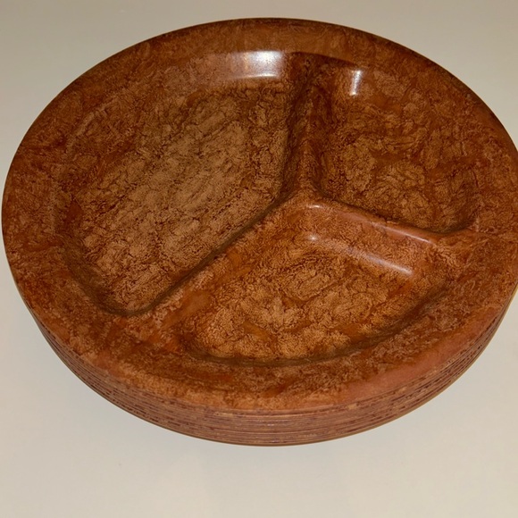 Other - Vintage 1950’s KYS-ITE #231 Melamine Melmac Cork Pattern 11” set of 8 Plates